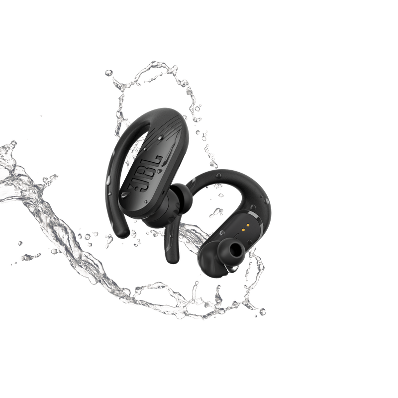 JBL Endurance Peak II - Black - Waterproof true wireless sport earbuds - Front image number null